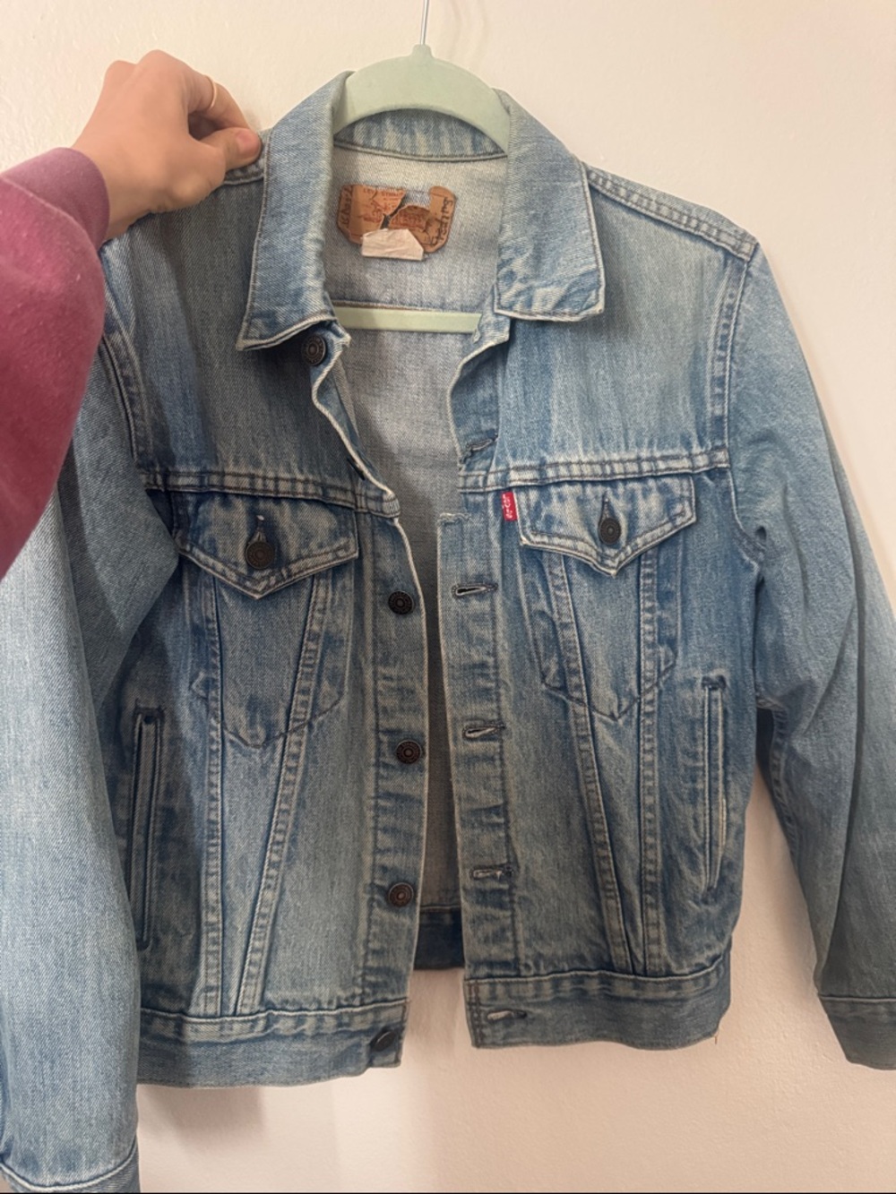 Levi’s vintage Light Wash Denim Jacket XS